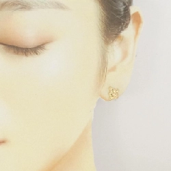 K18YG Bông tai Gấu - Hàng hiệu Chính hãng 870650