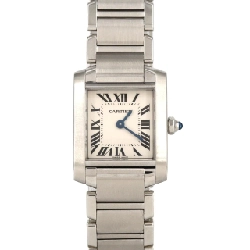 Cartier Tank Française SM W51008Q3 SS Quartz - Hàng hiệu Chính hãng