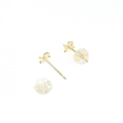 K18YG Chữ cái M Bông tai - Hàng hiệu Chính hãng 874469