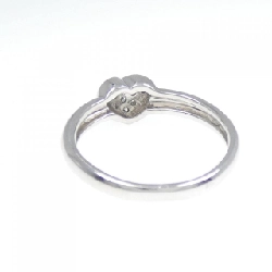 Nhẫn kim cương hình trái tim K18WG 0.06CT 672369