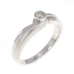 Nhẫn kim cương 750WG 0.11CT