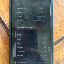 Iphone XR 64gb - Full Chức năng có Face Id+NFC 526009