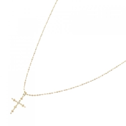 K18YG Dây chuyền kim cương hình chữ thập - Hàng hiệu Authentic 863678