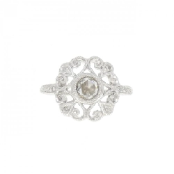 Nhẫn kim cương 750WG 0.27CT 672656