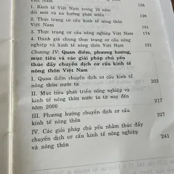 CHUYỂN DỊCH CƠ CẤU KINH TẾ NÔNG THÔN - NHỮNG VẤN ĐỀ LÝ LUẬN VÀ THỰC TIỀN- sách kinh tế 748555