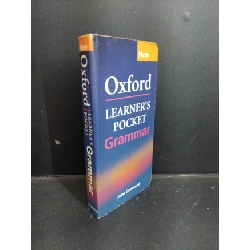 Oxford learner's Pocket Grammar mới 90% bẩn bìa, ố nhẹ HCM2811 Oxford HỌC NGOẠI NGỮ Rebooks.vn