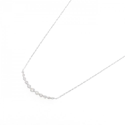 K18WG Dây chuyền kim cương 0.50CT - Hàng hiệu Chính hãng 858083