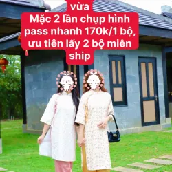 Pass áo dài mặc 1 lần còn như mới 170k/1 bộ 929414
