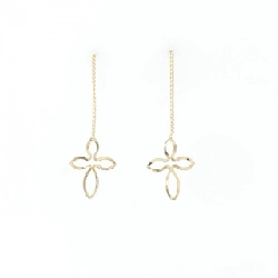 K18YG Bông tai - Hàng hiệu Chính hãng