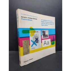 Graphic design school mới 80% bẩn bìa HCM1406 David Dabner, Sheena Calvert and Anoki Casey SÁCH NGOẠI VĂN