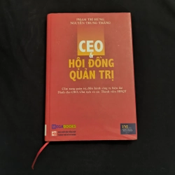 [Sách] CEO & Hội Đồng Quản Trị (Bìa cứng, có áo bìa) - Phạm Trí Hùng & Nguyễn Trung Thắng