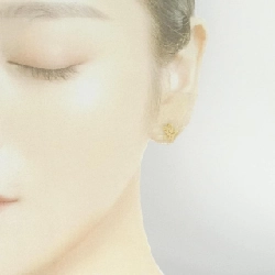 K18YG Bông tai - Hàng hiệu Authentic 870364