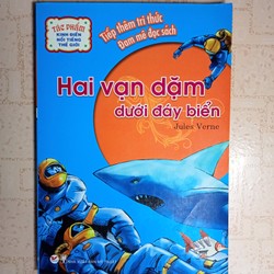 Sách Hai Vạn Dặm Dưới Đáy Biển - Tác giả Jules Verne - Thuộc loại sách Tác phẩm kinh điển