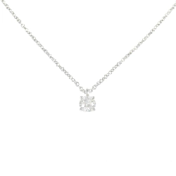 Dây chuyền Tiffany Solitaire 0.22CT H VS1 3EXT - Hàng hiệu Chính hãng