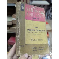Văn phạm anh văn toàn bộ - Lê Bá Kông 126732