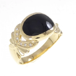 Nhẫn Onyx K18YG - Hàng hiệu Chính hãng