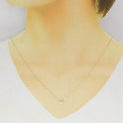 K18YG Dây chuyền kim cương hình trái tim 0.11CT - Hàng hiệu Chính hãng 864736