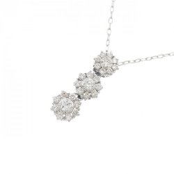 Dây chuyền kim cương K18WG 0.40CT - Hàng hiệu Chính hãng 861337