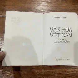 VĂN HÓA VIỆT NAM TÌM TÒI VÀ SUY NGẪM - TRẦN QUỐC (10) 1000707