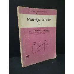 [Sách Cũ SCGR] Toán học cao cấp tập 1 phần 2 hình học giải tích mới 60% bẩn bìa, ố vàng, tróc gáy 1995 Nguyễn Đình Trí HCM1604 GIÁO KHOA