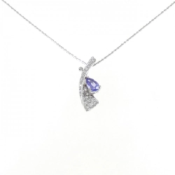 Dây chuyền Tanzanite PT900/PT850 0.85CT - Hàng hiệu Authentic