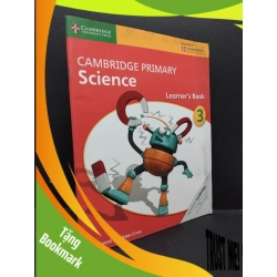 (TẶNG BOOKMARK) Cambridge primary science learner's book 3 RBK1710 HỌC NGOẠI NGỮ