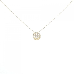 Dây chuyền kim cương K18YG 0.10CT - Hàng hiệu Chính hãng