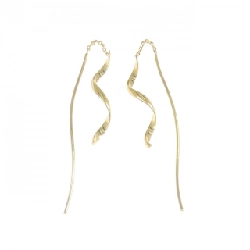 K18YG Bông tai - Hàng hiệu Chính hãng