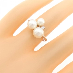 Nhẫn ngọc trai Akoya K18WG 668691