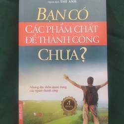 Bạn có các phẩm chất để thành công chưa? 