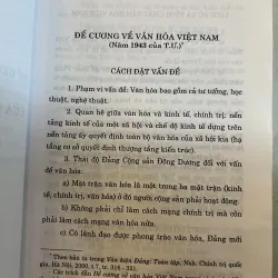 ĐỀ CƯƠNG VỀ VĂN HOÁ VIỆT NAM CHẶNG ĐƯỜNG 60 NĂM  1022109