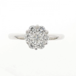 Nhẫn kim cương 750WG 0.50CT - Hàng hiệu Authentic 851160