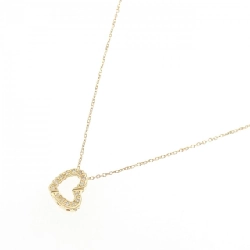 K18YG Dây chuyền kim cương hình trái tim 0.09CT - Hàng hiệu Chính hãng 858901