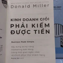 Sách: Kinh doanh giỏi phải kiếm được tiền - Tác giả: Donald Miller 606115