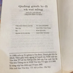 QUẲNG GÁNH LO ĐI & VUI SỐNG (XB 2001) 528989