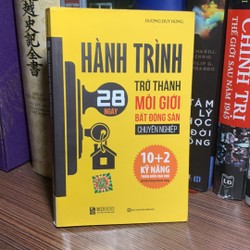 Sách Kinh Doanh: Hành Trình Trở Thành Môi Giới Bất Động Sản Chuyên Nghiệp- Mới 85% 149438