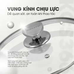 Bộ 3 nồi inox liền khối KALITE KCS366 – Bộ 3 size 18-20-24cm linh hoạt 572282
