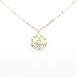 Dây chuyền kim cương K18YG 0.30CT - Hàng hiệu Chính hãng