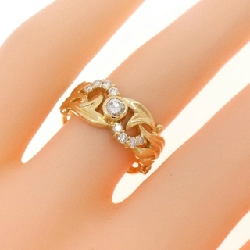 Nhẫn kim cương K18YG 0.14CT - Hàng hiệu Authentic 851736