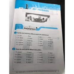 Bộ đề tự kiểm tra 4 kỹ năng nghe nói đọc viết tiếng anh cơ bản và nâng cao lớp 7 tập 1 2018 mới 80% bẩn nhẹ Lê Thị Hồng Phúc HPB2808 HỌC NGOẠI NGỮ 350462