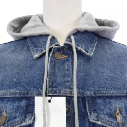 Áo khoác denim có mũ CELINE 2Q472930F - Hàng hiệu Authentic 885443