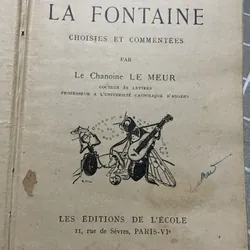 Ngụ ngôn La Fontaine , tiếng Pháp 559339