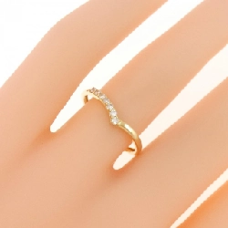 【Sản phẩm mới】Nhẫn kim cương K18YG 0.10CT 672403