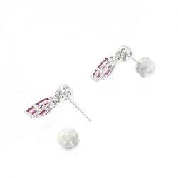 K14WG Bông tai Ruby - Hàng hiệu Chính hãng 870271