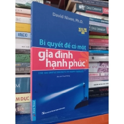 Bí quyết để có một gia đình hạnh phúc - David Niven, Ph.D.