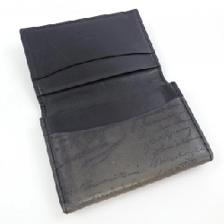 Berluti インブイアスクリットレザーカードホルダー CARD CASE - Hàng hiệu Authentic 906631