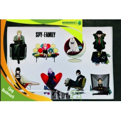 (TẶNG BOOKMARK) Sticker Spy x Family, mới 100% RBK2508