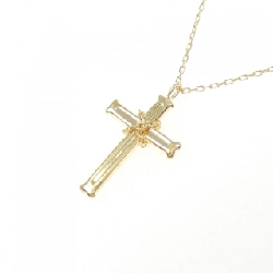 K18YG Dây chuyền hình chữ thập - Hàng hiệu Chính hãng 862012