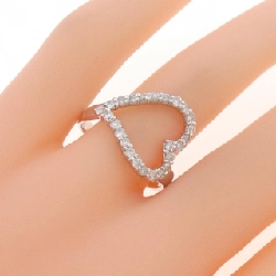 Nhẫn kim cương hình trái tim K18WG 0.50CT - Hàng hiệu chính hãng 848515