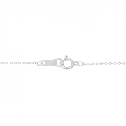 K18WG Dây chuyền kim cương hình trái tim 0.06CT - Hàng hiệu Chính hãng 858577